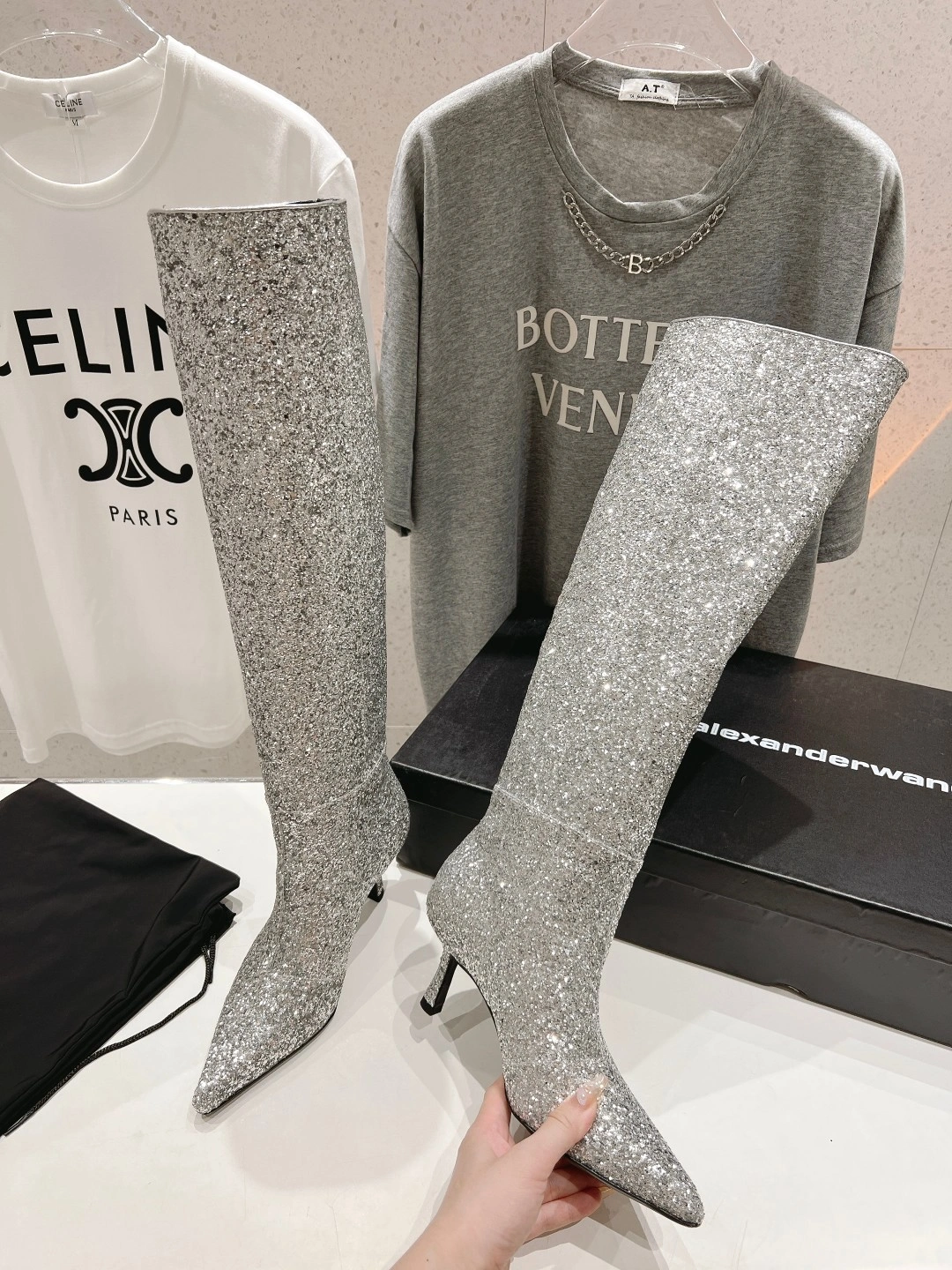 COCO-- W196 30123B011046 Heel height：6.5CM sheepskin item:E-X158C0703